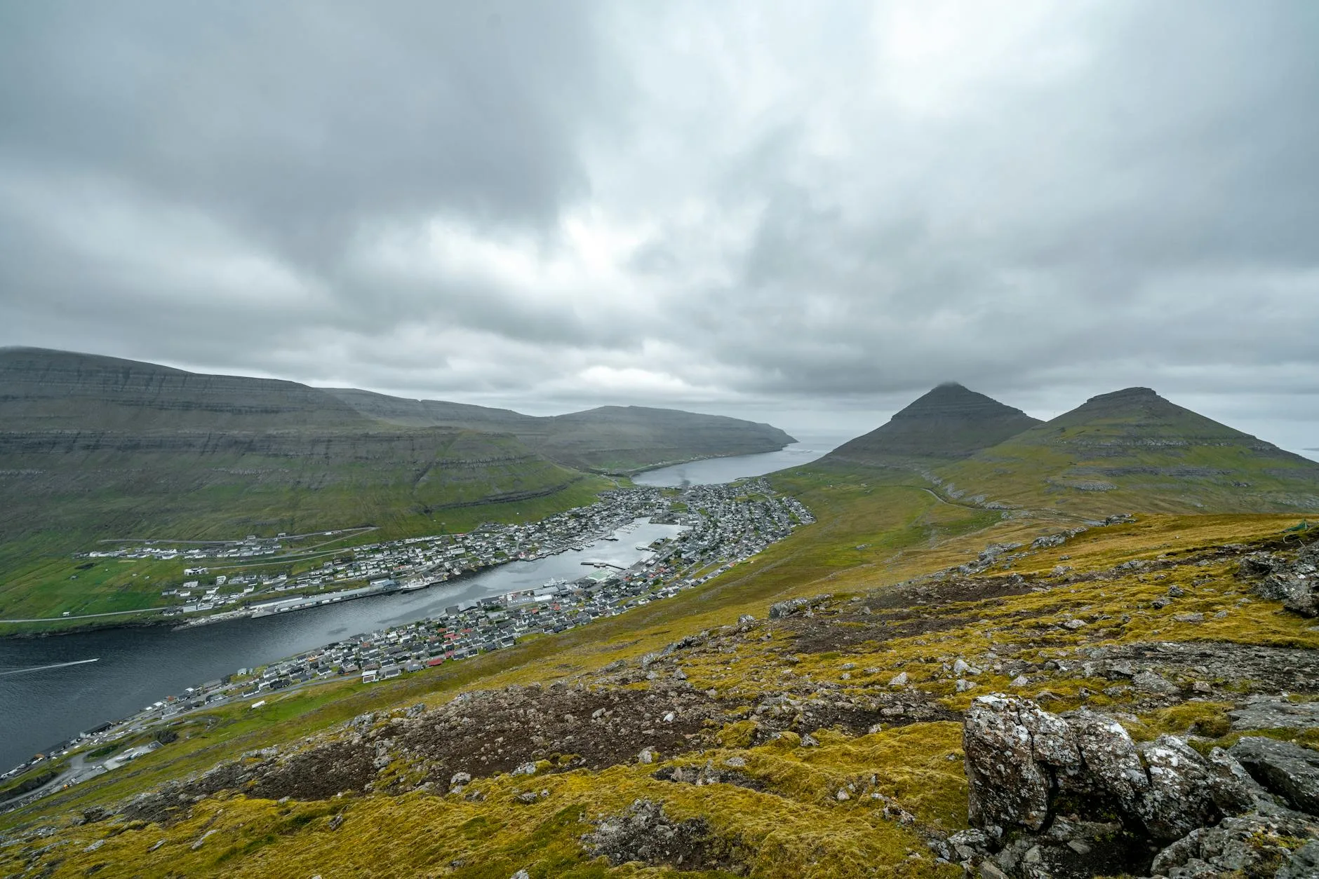 Le port de Klaksvík