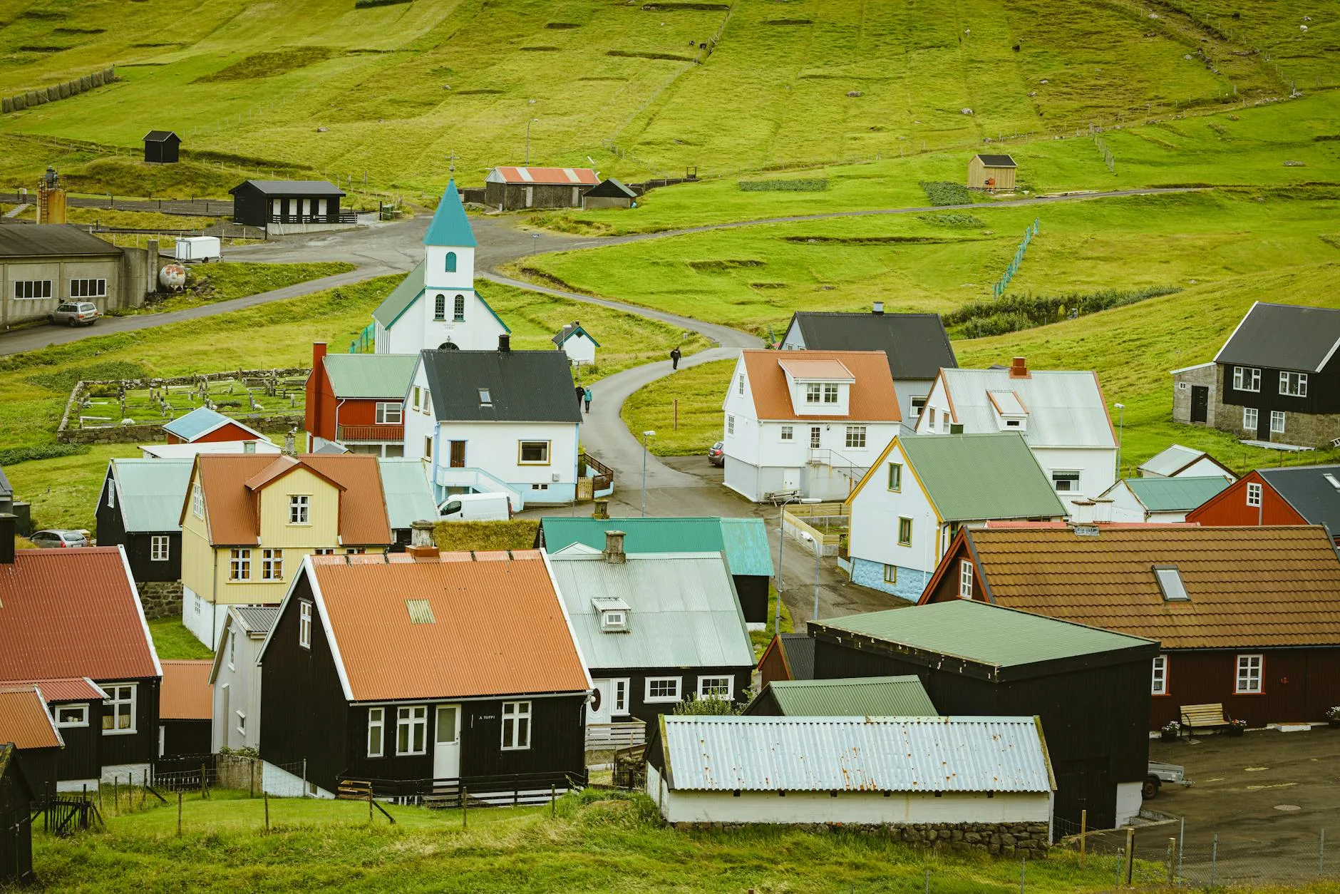 ️ Le village de Mykines